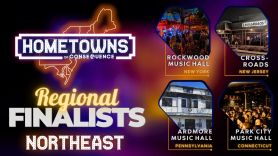 hometowns of consequence regional finalists northeast new york rockwood music hall pennsylvania ardmore music hall connecticut park city music hall new jersey crossroads