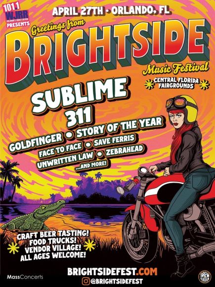 BRIGHTSIDE 2024 festival poster