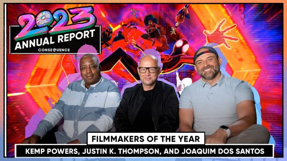 kemp powers justin k thompson joaquim dos santos spider-man across the spider-verse directors filmmakers of the year