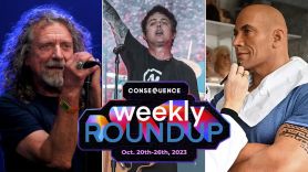 weekly round news roundup the rock Green Day Robert plant
