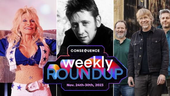 Dolly Parton Shane MacGowan the Pogues weekly news roundup